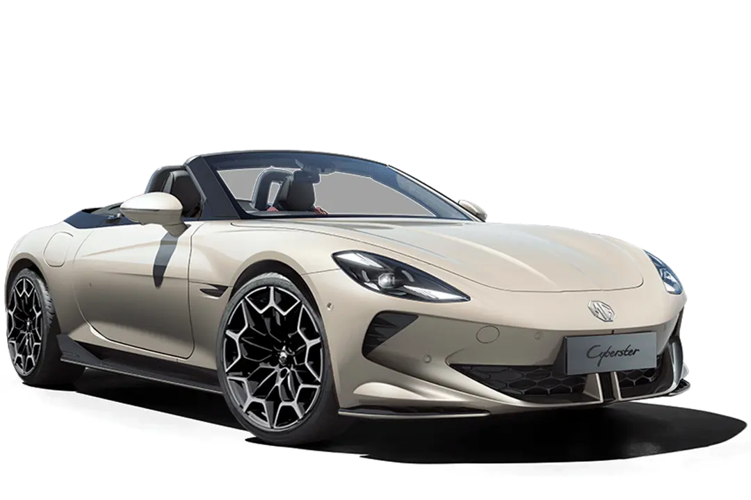 cyberster 77kwh rwd english white